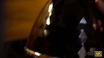 Preview 1 of Twins Dildo Experiment Hegre - OLD4K. Geezer took woman from Czech Republic to his place to penetrate