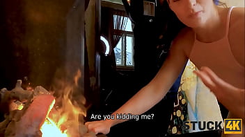 Preview 2 of Jilbab Mesum Xx - STUCK4K. Girl with t hand spends time having twat scored by guy