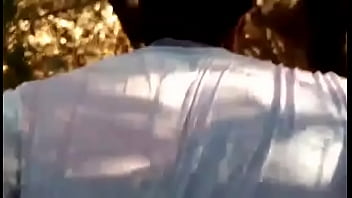 Preview 4 of Hot Sexy Wife Rape Sex - Jugando al aire libre
