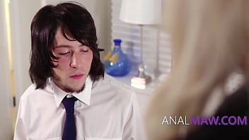Preview 1 of Sex Sambil Nonton Tv - StepMom! Isn&#039_t Anal Sex A Cardinal Sin?