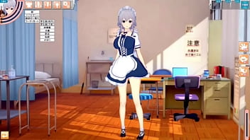 Preview 1 of Sexxxxxxxx Vedio 18sex - 【エロゲーコイカツ！】東方 十六夜咲夜におっぱい揉みまくりH！3DCG巨乳アニメ動画(東方プロジェクト)【ヘンタイゲーム】