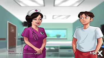 Preview 2 of Shaoon Jones - SummertimeSaga - Cum in Girl&#039_s Mouth in Hospital E3 #17
