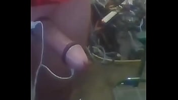 Preview 2 of Colleg Girl With Boyfriend - estim my cock haed nice
