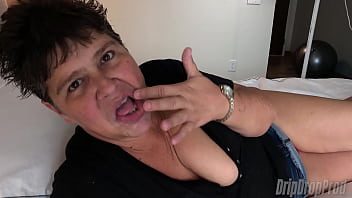 Preview 2 of Anti And Small - DRIPDROPPROD: BTS!! GRANNY T LICKING CUM AFTER YOU CAME EVERYWHERE!!