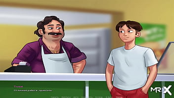 Preview 3 of Mirka Moviese - SummertimeSaga - Two Girls Get Pregnant E3 # 6