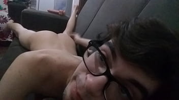Preview 3 of Telugu Sex Xbox - Nerd safadinho mostrando a bunda
