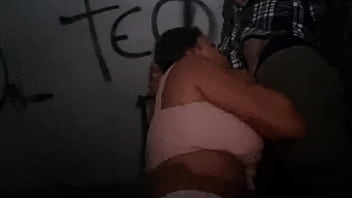 Preview 4 of New Xxx Massaj Vid - Martina goes to abandoned house to play the OUIJA and she ends with a cock in her mouth