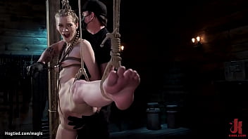 Preview 1 of 2017 New Sex Vodeo - Bound slave tormented and fisted