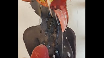 Preview 3 of Finke Fuk Girl Six Tube - Mir furry toucan gryphon tribute (double)