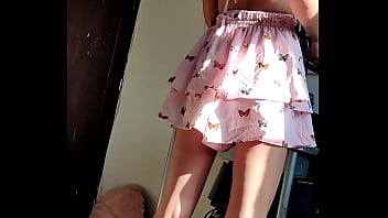 Preview 1 of Wwwxxx 2019 Video - Espiando a mi hermanastra  se da cuenta que la estoy grabando y se deja tocar,  terminamos cogiendo( parte 1)