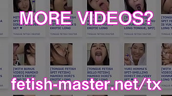 Preview 4 of Seducing Married Woman - Japanese Asian Tongue Spit Face Nose Licking Sucking Kissing Handjob Fetish - More at fetish-master.net