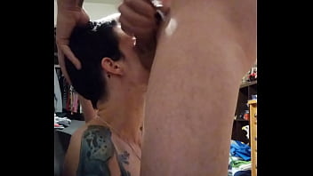Preview 4 of Tv Mum - Homemade facefucking cum swallow