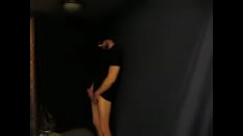 Preview 3 of Sexvdeios - jerking off in a cockstrap and cumshot