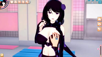 Preview 1 of Redtube Nanny - 【エロゲーコイカツ！】リゼロ エルザ(Re Zero Elsa)におっぱい揉みまくりH！3DCG巨乳アニメ動画(ゼロから始める異世界生活)【ヘンタイゲーム】
