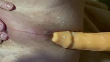 Preview 2 of Bra Girl Xxx - Anal Tease with my machine Fleshlightman1000