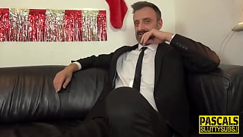 Preview 1 of Boy Frand Mom Sax - Fetish whore throating cock