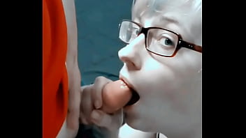 Preview 3 of Ugly Teen Creampie - Amateur girlfriend sucking my cock