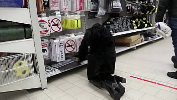 Preview 4 of Samsung Rex - Nude in supermarket
