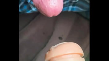 Preview 2 of Myanmar Blue Movie - Pumping Cum Mushroom Head Feeds Me Fleshlightman1000