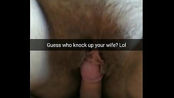 Preview 4 of Bibieka Saxcy Video Com - Cheating wife get breed and knocked up by her lover who regular fuck her without condom! - Cuckold captions - Milky Mari