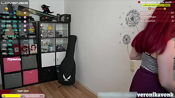 Preview 2 of Beautiful Girls In Ship - Busty twitch streamer waiting for flash boobs in show and gain followers