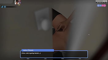 Preview 1 of German Sibling - TwoSides | Milf masturbates in train bathroom