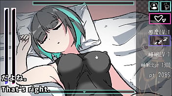 Preview 2 of Russai Reen - A game that Sexual Harrassing a sleeping Girl(Machine translated subtitles)[trial var]