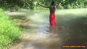 Preview 2 of Family Xxxii Fitness - POPULAR YAHOO BOY CAUGHT IN THE RIVER FUCKING A VILLAGE GIRL TO RENEW GOODLUCK CHARM ON HIS CLIENTS