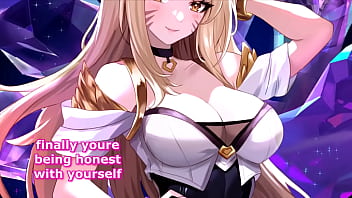Preview 1 of Real Moter And Son - mommy ahri femdom JOI armpit TEASER full vid on PATREON