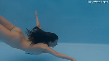 Preview 3 of Gujarati Xxnxcome - Petite Russian Marfa swims nude in the pool