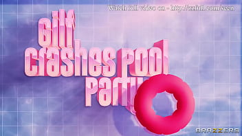 Preview 3 of Men Cowgirl - Gilf Crashes Pool Party / Brazzers  / download full from http://zzfull.com/seen