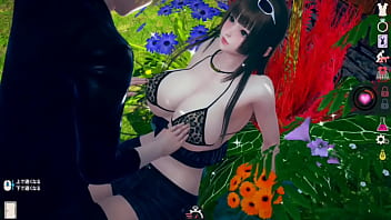 Preview 1 of Face Ticer - 【性格無気力でものぐさ】 AI〇女プレイ動画(姫カット爆乳姫子編)無人島生活系リアル3DCGエロゲー ム【ヘンタイゲーム】