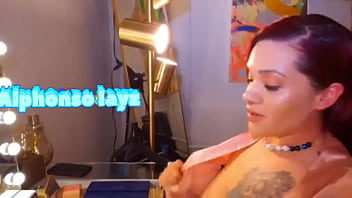 Preview 1 of Huge Facials - Santana RED Latin chicks love big dick
