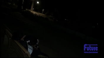 Preview 2 of Women Upskirt - Things Start To Happen In A Park At Night... In The Grass Where There Is No One Else... Ass Penetration,  All The Way!