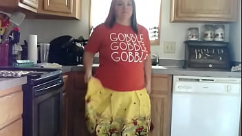 Preview 1 of 14 Your Yong - Sexy BBW Thanksgiving Step-Mom Bakes Cookies