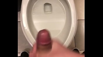 Preview 4 of Xvod Us - Asian guy jerking off in mall restroom