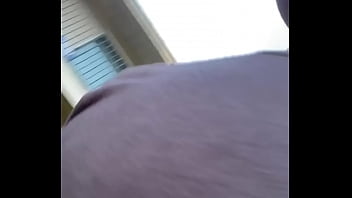Preview 4 of Mature Hairy Brunette Pussy - Smoking in stroking In Public