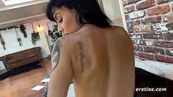Preview 2 of Sexi Susi Anal - Lesbian Body Admiration POV Montage