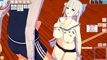 Preview 3 of Miya K Xxx - 【エロゲーコイカツ！】】爆乳方言娘jkのおっぱい揉みまくりH！(巨乳アニメ3DCG動画【ヘンタイゲーム】)