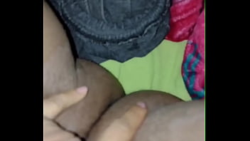 Preview 3 of Gagged Sock Lezdom - Mi putita de Tinder se toca para m&iacute_