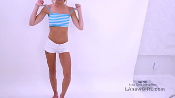 Preview 2 of Meerutsex - Blonde form south gets tight pussy fucked in studio