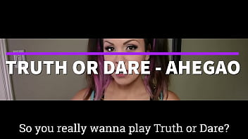 Preview 1 of Asian Lesbians Fingering Ass - TRUTH OR DARE - AHEGAO - Preview - ImMeganLive