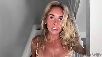 Preview 1 of You Jess - Sexy Blonde UK Babe Bonnie Blue Gets Fucked and Folded by JMac into Full Nelson