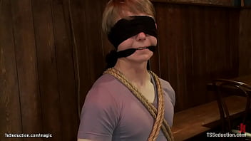 Preview 2 of Big Bugs Ssss - TS bartender fucks college guys