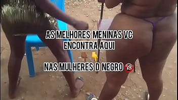 Preview 1 of Pentayhorsh - Mulher de Negros- Rebolada part 3 Duplo impacto