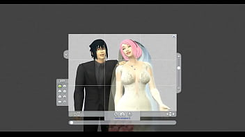 Preview 1 of Gigante Tits - naruto hentai episodio 78 la boda de sakura parte me hentai netorare recien casados le toman fotos con los ojos tapado a la hermosa esposa sakura marido enganado netorare