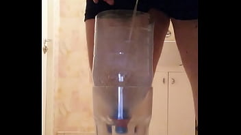 Preview 2 of Ffm Bondage Slave - Morning piss