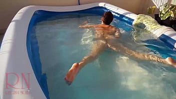 Preview 3 of Cute Teen Fucked Vedio - Underwater pussy show. Mermaid fingering masturbation Camera 2