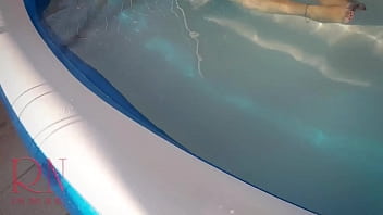 Preview 4 of Cute Teen Fucked Vedio - Underwater pussy show. Mermaid fingering masturbation Camera 2