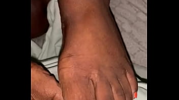 Preview 2 of Katana Kombat Porn - Footjob from my wife